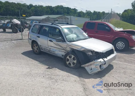 2004 Subaru Forester 2.5Xs from USA, damaged, VIN JF1SG65644H733864